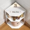 Corner Kitchen Pot Rack Storage Shelf