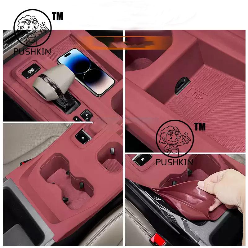For Trumpchi GAC GS4 2025 2026 NEW GS4 Gear button silicone sticker central control button protective pad decoration accessories