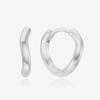 Серьги St.Scott London Essential Curve с застежкой-щелчком / Stj-Eb1762Wg