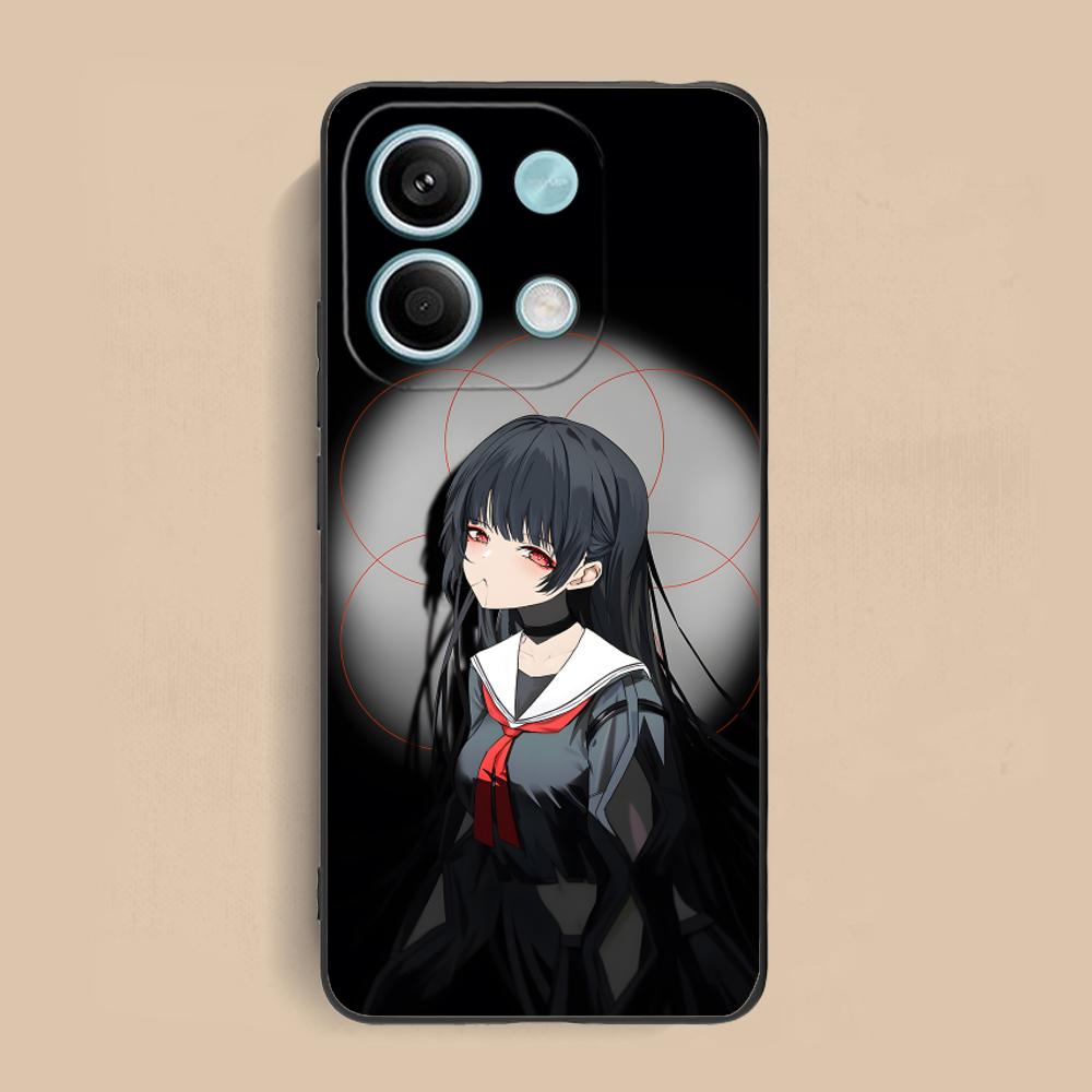 Чехол для телефона Wuthering Waves Chisa для Xiaomi Redmi 15 14 13 12 A5 3 2 1 C Plus 4G 5G Мягкий ТПУ Ударопрочный Чехол
