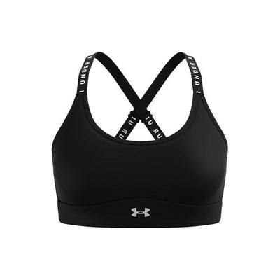 Infinity Covered Medium Support Sports Bra для тренировок и йоги женское нижнее белье черного цвета 1363353-001