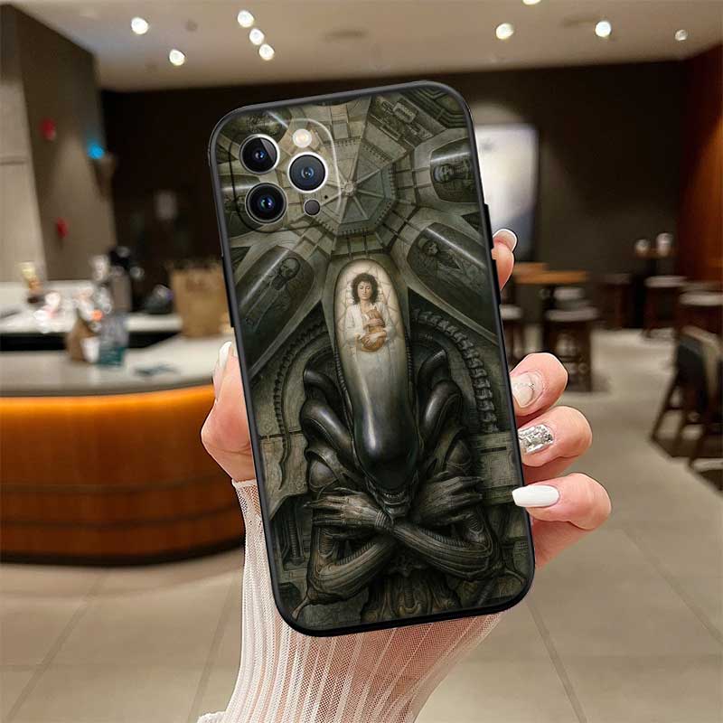 NH4 Aliens vs Predator Xenomorph New High-End Shell Phone Case for Redmi Note 8 9 Pro Max 9S 9T 9C NFC 8T 8A 10A A4