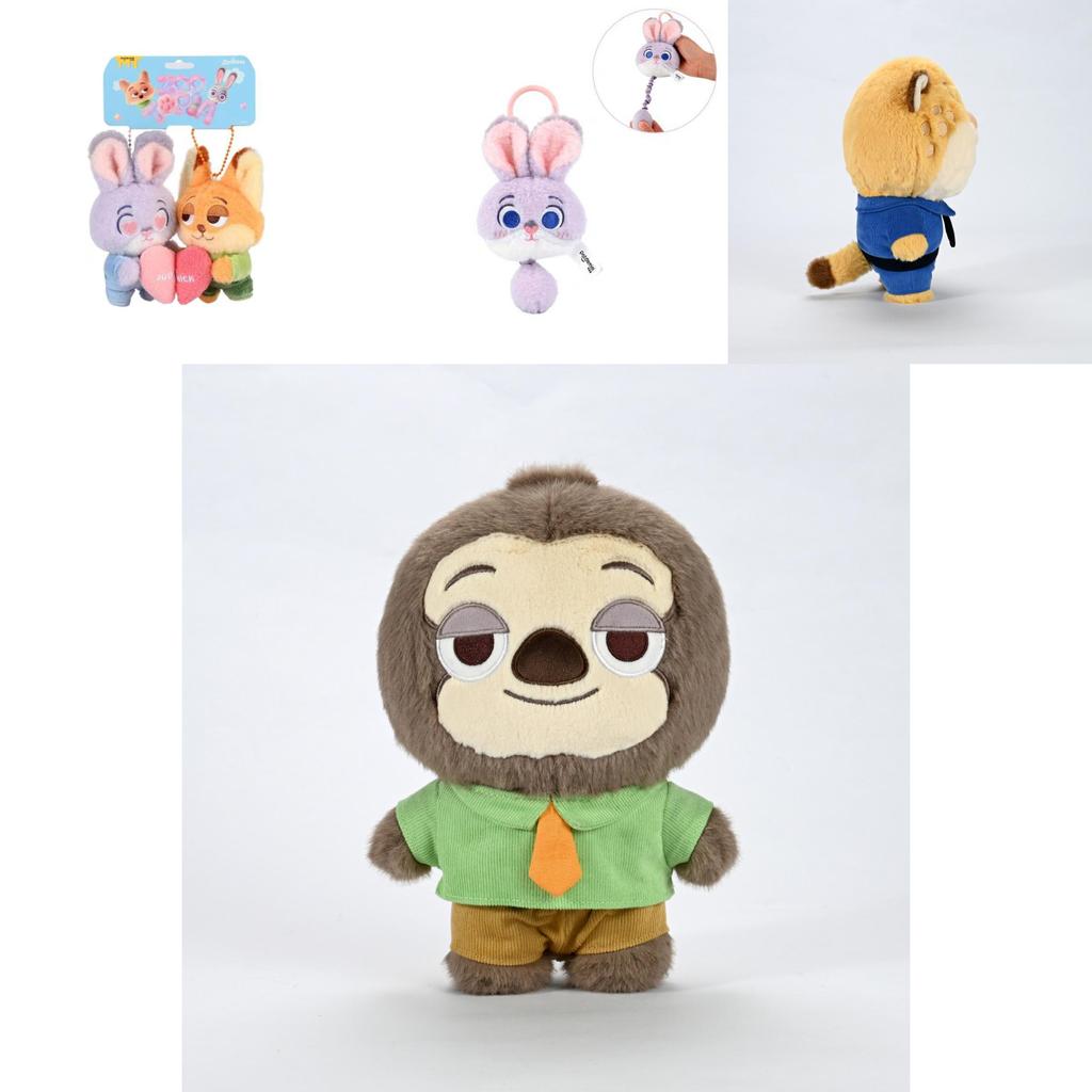 Cute And Cuddly Disney Zootopia Plush Toys Featuring Judy Hopps And Nick Wilde