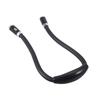 Flexible Neck Hanging Hug LED Light Hands Free Adjustable Bendable Lamp Night Reading (Black)