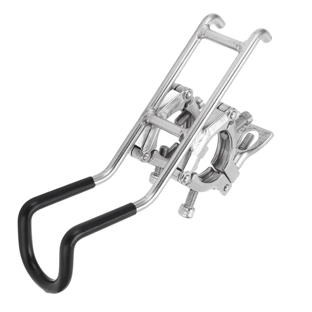 Boat Fishing Rod Holder 316 Stainless Steel Double Clamp Adjustable Rack for Yacht Speed Boats
