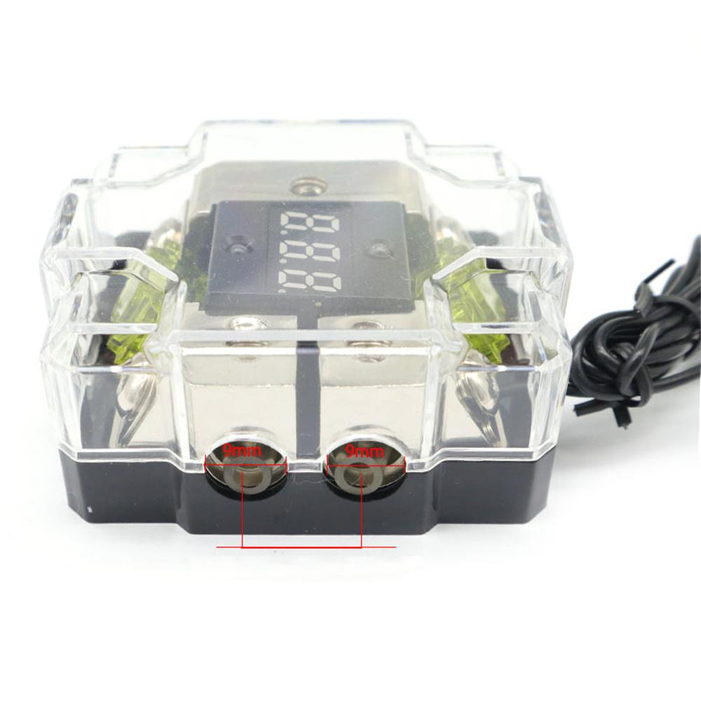 Автомобильный лодочный аудиоусилитель держатель предохранителя распределительный блок питания разветвитель 100А