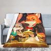 Zootopia Blanket  Flannel Funny Warm Throw Blankets for Coverlet  Winter