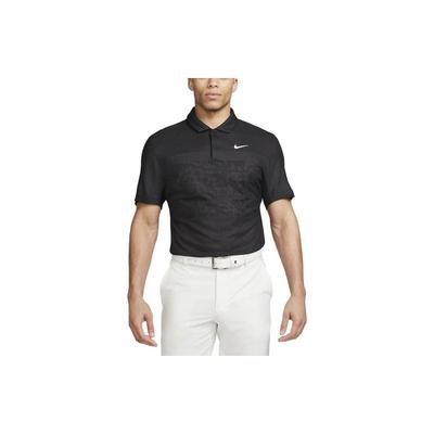 Ss23 Solid Logo Print Polo Shirt Men Tops Black DR5327-010