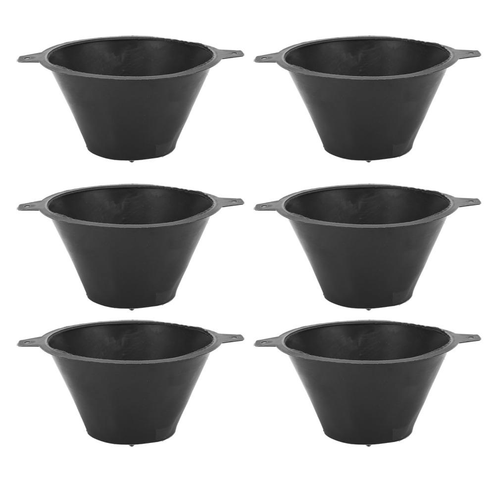 6pcs/30pcs Fine Mesh Paint Filter Plastic Material Nylon Mesh Filter Oil Based Paints