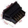 Universal Plastic Direct Current 12V 20A Auto Car Power Window Switch 5 Pins