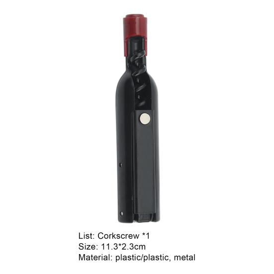 Открывалка для бутылок, креативная форма, трудосберегающая металлическая открывалка для красного вина, гаджет для снятия пивных крышек для дома