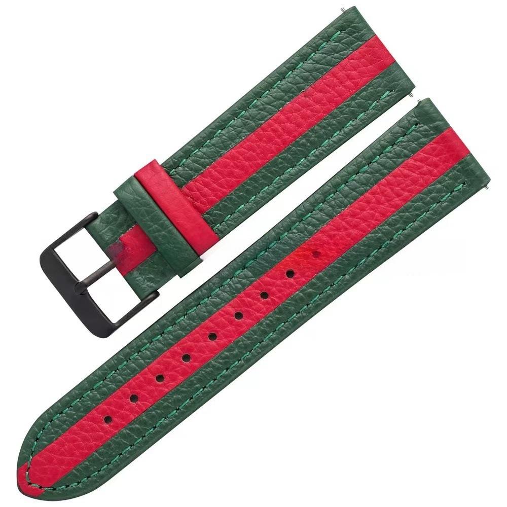 Leather Suitable For Applewatch Apple S7 Generation 6534Se Leather Contrasting Strap