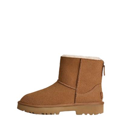 Спилок коровьей кожи Однотонные Модные Универсальные Короткие ботинки Женские ботинки 1171574