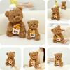 Bear Teddy Pastry Chef Bread Plush Toy Ornaments Children Christmas Holiday Gift