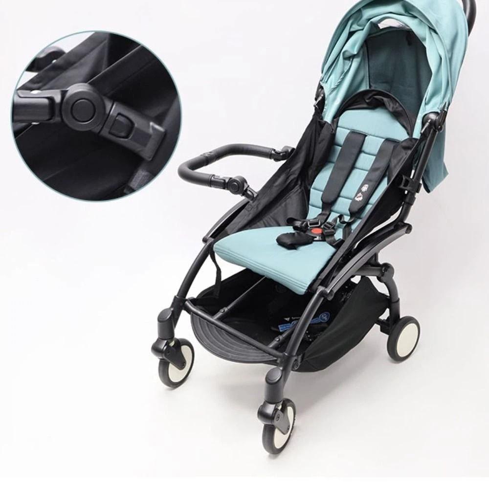 Stroller Fence Baby Stroller Accessories PU Cover Handle Pushchair Front Bumper Trolley
