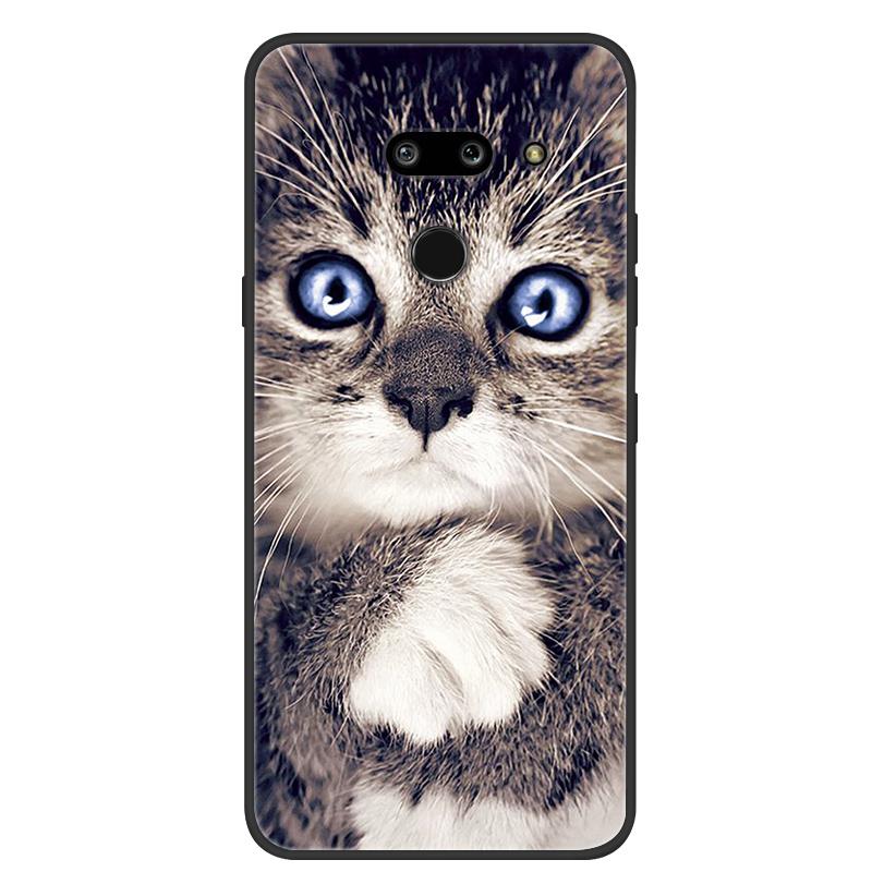 For LG G8 ThinQ Case Soft Silicon TPU Phone Case Cover for LG G8 ThinQ Back Cover G8thinQ G 8 Bumper Funda Shells Protective