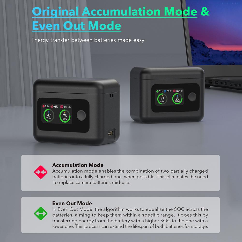 Для Insta360 X5 Зарядный кейс для аккумулятора USB-C Перезаряжаемый Портативный зарядный бокс для аккумулятора Хранилище для зарядного устройства аккумулятора Аккумуляторные компоненты