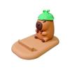 Turtle Capybara Mobile Phone Stand Figure Model Capybara Cell Phone Bracket  Desktop Ornaments