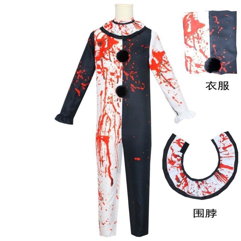 Костюм клоуна с разбитой душой для фильма ужасов, сценический костюм