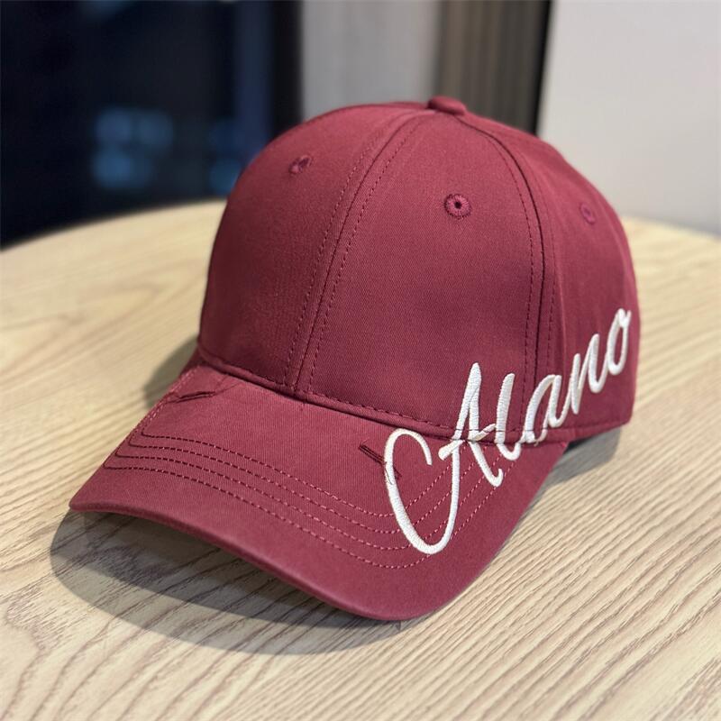 Уличная универсальная детская кепка-бейсболка с козырьком от солнца, глубоким верхом, широким изогнутым козырьком, для большого обхвата головы, с вышивкой, мужская