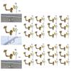 6x Banister Support Office Shopping Mall Home Improvement Guardrail Building with Screws Hardware Stairs Hand Rail Brackets