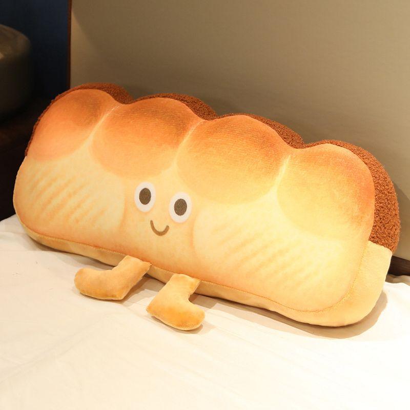 Comfortable Plush Toy For Sleeping Or As Sofa Cushion Simulation Bread Design