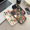 Красочный чехол для телефона с цветами для VIVO Y03 Y17S Y22S Y33S Y35 Y36 Y15A Y15S Y33 Y21 Y21S V40 V23 V25 V30 V30E V23E V27E V27 V29