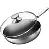KABACH 316L Stainless Steel Non-stick Frying Wok