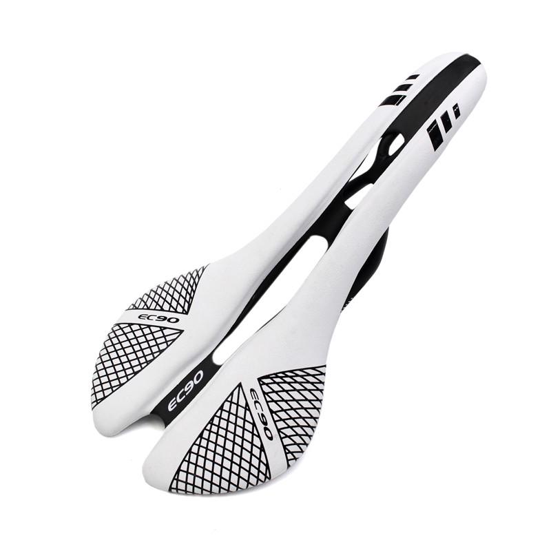 EC90 Carbon Fiber Bicycle Saddle Comfortable Mountain Bike Saddle 270*128mm Bicycle Seat Cushion