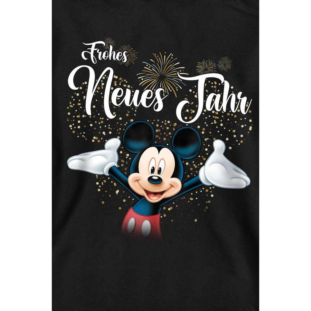 Disney Unisex Adult German Mickey Mouse Fireworks New Year Sweatshirt