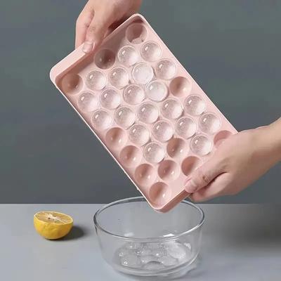 33 Ice Boll Хоккейная полипропиленовая форма для замороженного виски Мяч для мороженого Поднос для кубиков льда Коробка для изготовления леденцов Подарки Кухонные инструменты Аксессуары