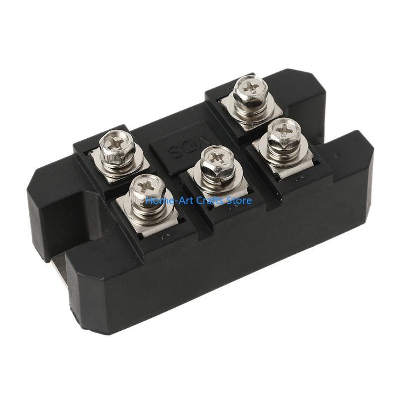 Y3NA Aluminum Metal for Case 3 Phase Diode Bridge Rectifier 3-Phase Diode Bridge Rectifier 100A Amp 1600V Bridge Rectifier Mo