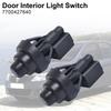 2X Door Interior Light Switch For Renault Clio Mk2 Kangoo Megane 7700427640