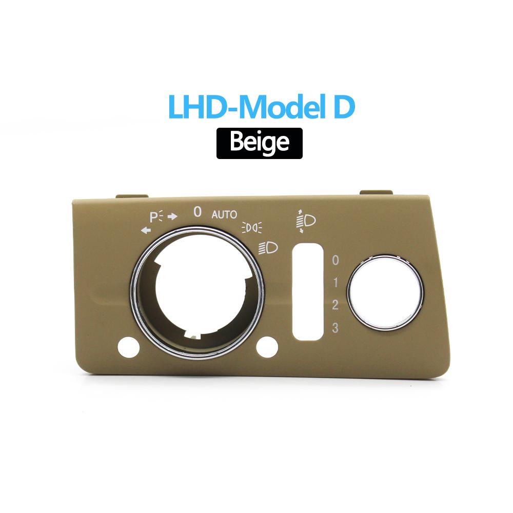 LHD Car Front Left Dashboard Headlight Switch Cover Trim For Mercedes Benz W211 E Class 320 350 550 2003-2008