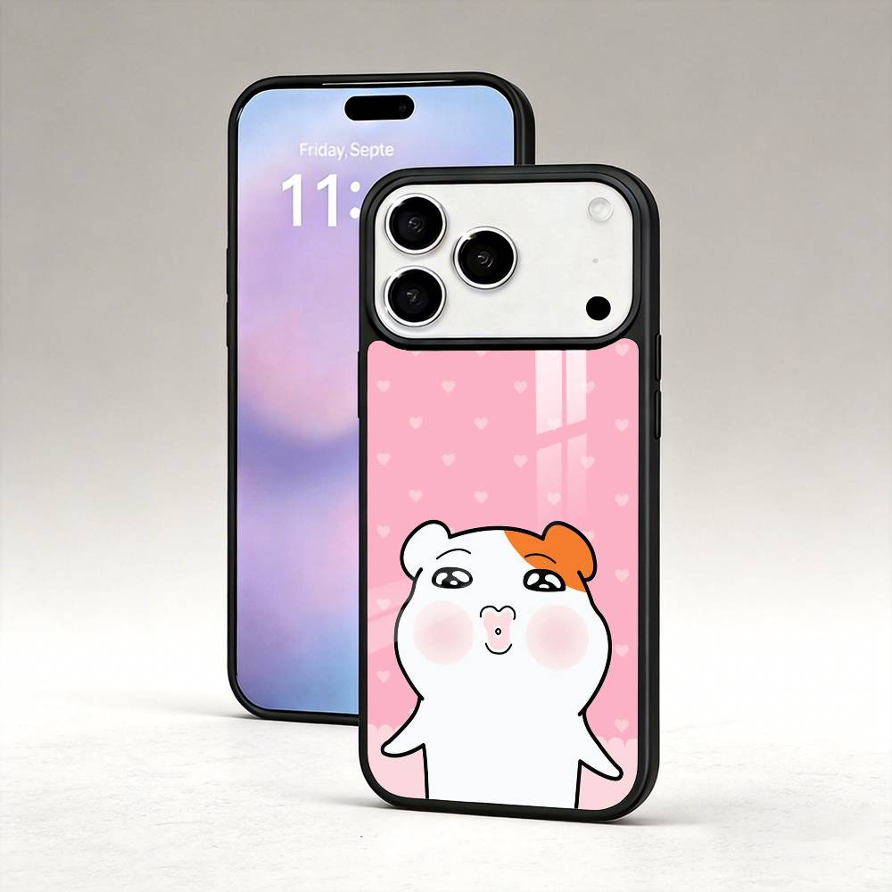 Cute O-Oruchuban Ebichu Phone Case Magnetic For iPhone17 16 15 14 13 12 Pro Max For Magsafe Wireless Charging Cover