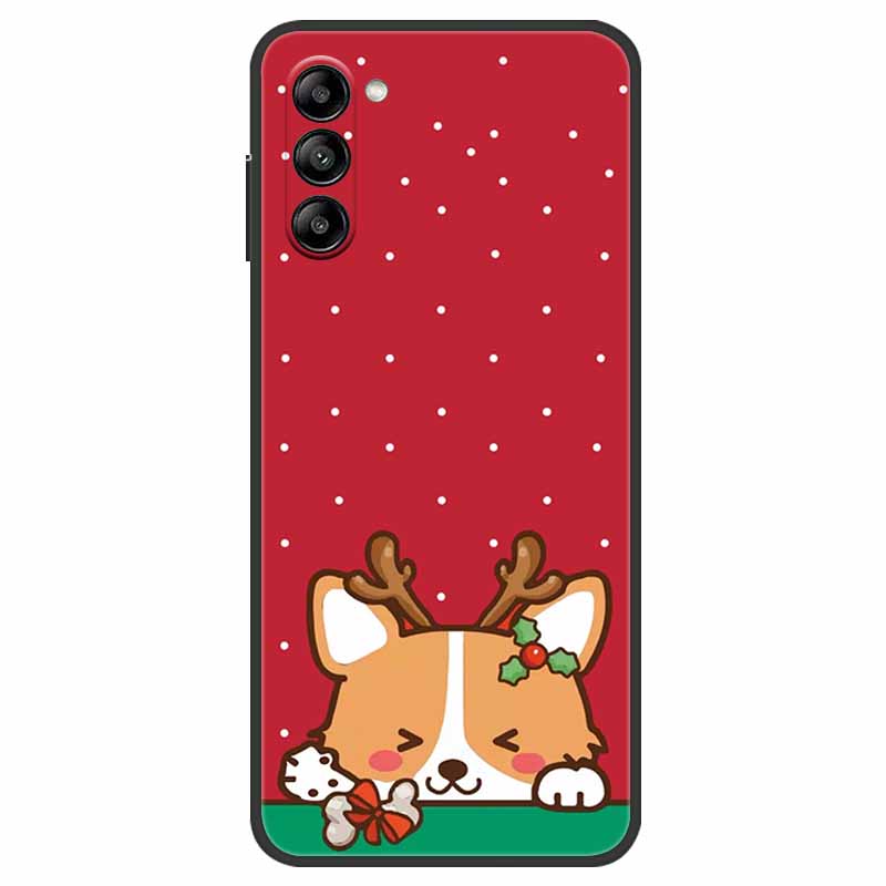 Чехол-крышка для Samsung Galaxy S23 Plus FE Ultra, рождественский, из мягкого ТПУ-силикона, задняя крышка для телефона, для Fundas Samsung Galaxy S 23