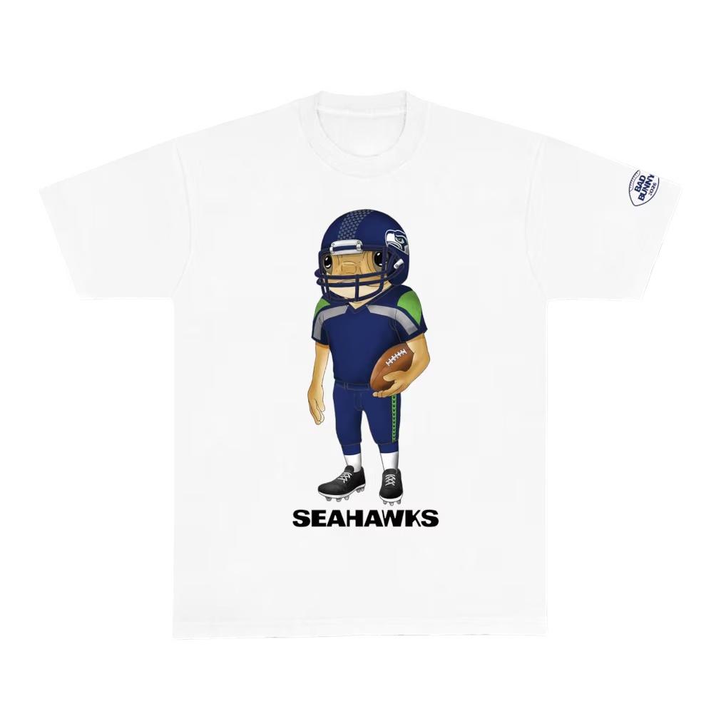 2026 New Bad Bunny Super Bowl Graphic Printed pure Cotton Tshirt Summer MensWomens Fashion Casual Short Sleeve Streetwear