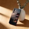 Mount Fuji Sunset Phone Case For Samsung Galaxy A20,21s,22,31,32,52,53,72,73,80,91 Soft Black Shell