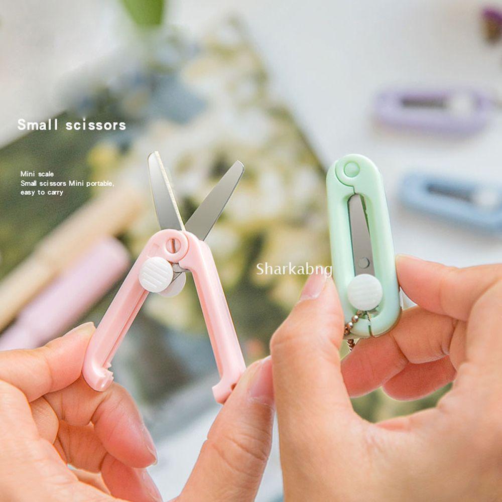 Office Supplies Folding Design Folding Scissors Adjustable Stainless Steel Scissors Scissors