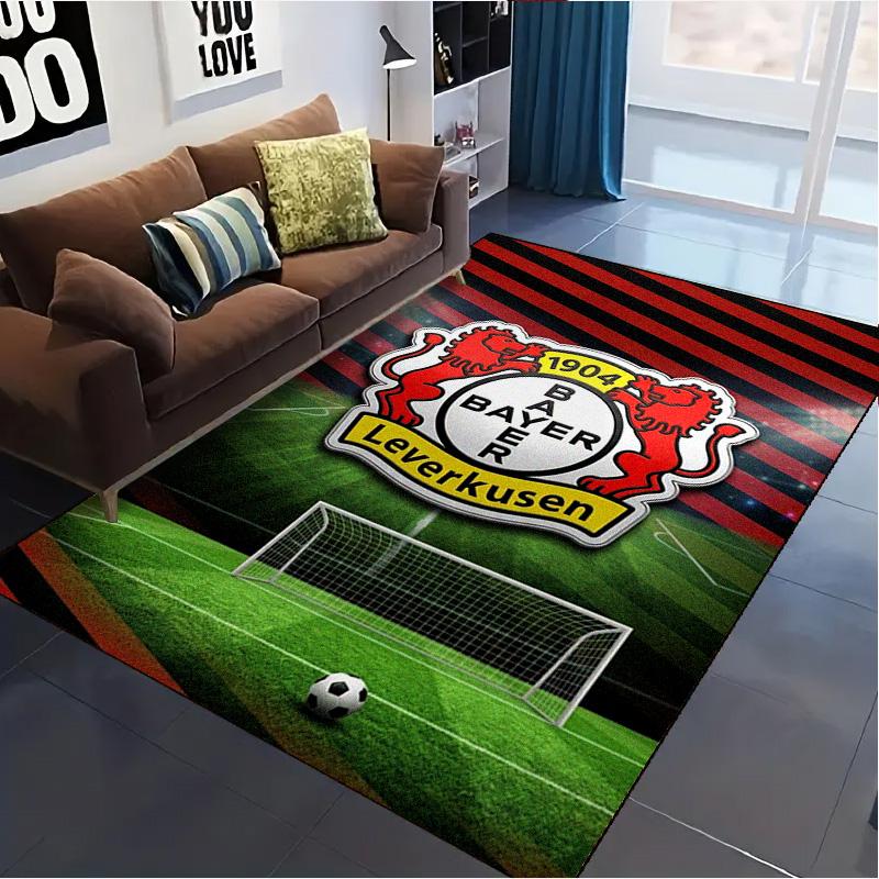 Ковер Bayer Leverkusen для гостиной, спальни, дома, украшение дивана, нескользящий коврик для игр детей