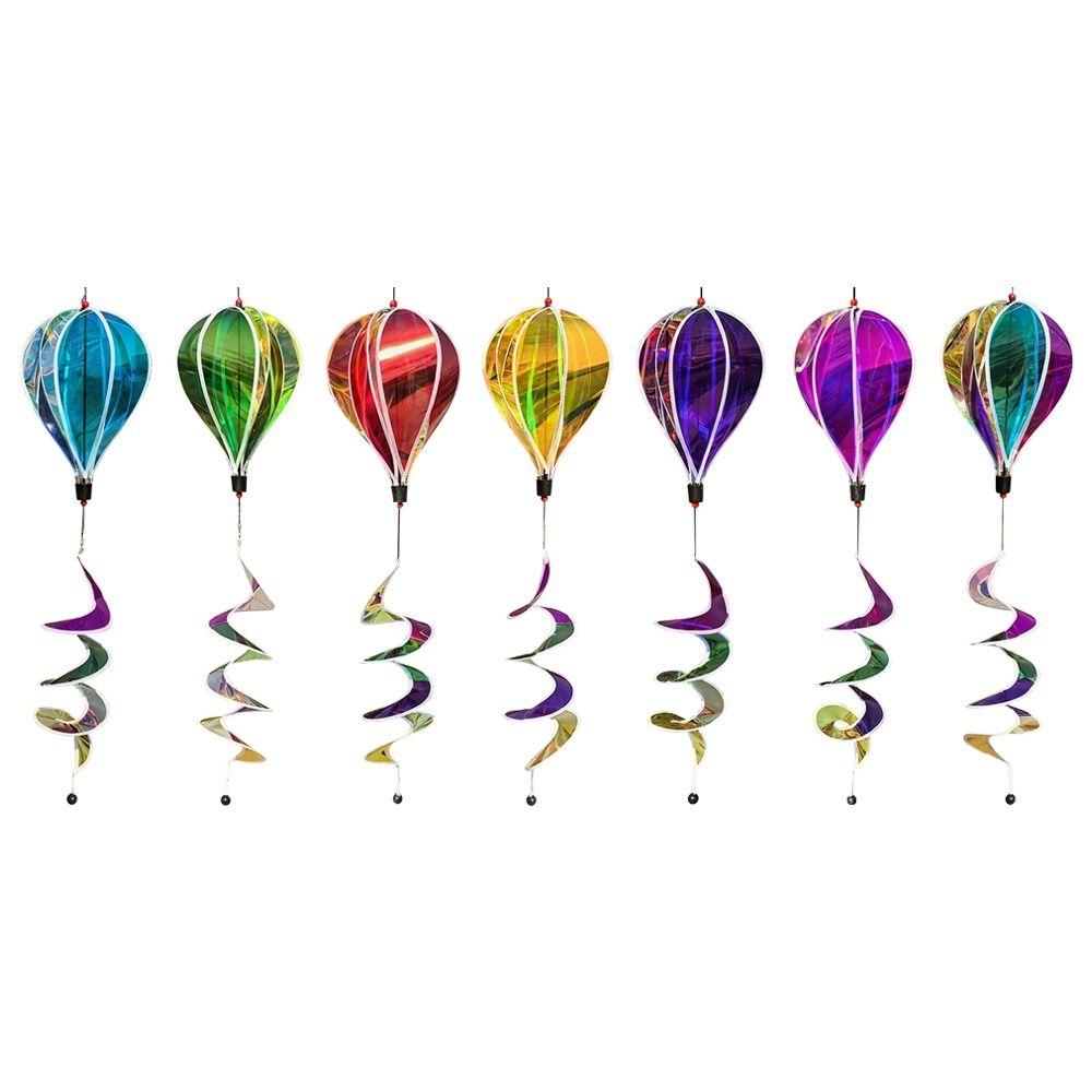 Giant Size Wind Spinners Rotating Sequins Whirligigs Windmill Toys  Yard Decorations