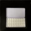 12/21/24/45 Grids Watercolor Paint Box Empty Grid Iron Box Pigment Storage Tray Portable Rectangular Shape Art Palette Sketching