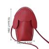 Women DIY Shoulder Bag Ladies PU Handbag Handmade Woven Gifts Messenger Bags Craft Tool Making Accessories  Burgundy
