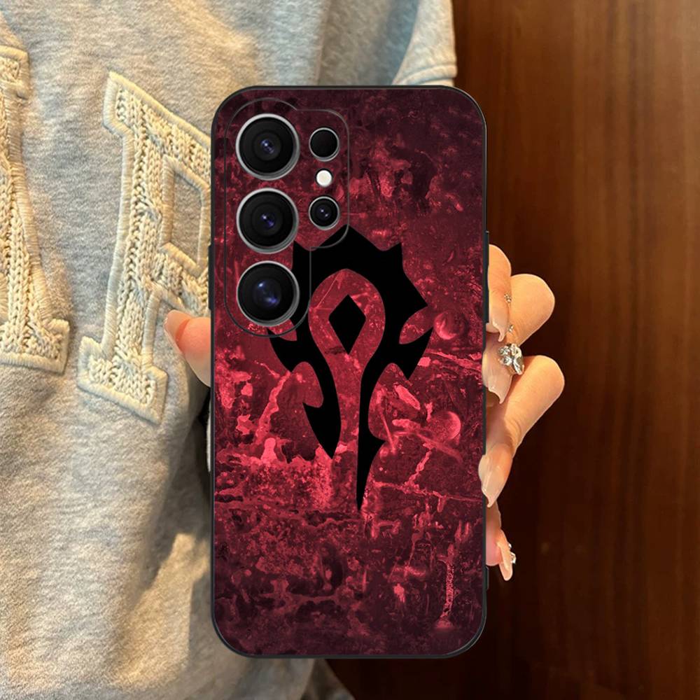 W-World Of W-Warcraft Игра Ретро Чехол Для Телефона Для Samsung S 24 Fe 25 Ultra Plus 20 Lite 21 30 22 23 24 22 Ultra 5G Fundas