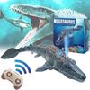 Engaging 24g Remote Control Water Dinosaur With Spray And Automatic Demonstration