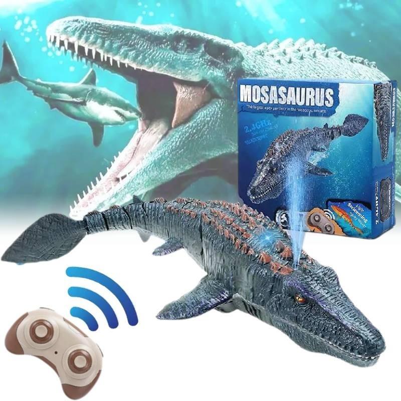 Engaging 24g Remote Control Water Dinosaur With Spray And Automatic Demonstration