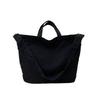 Zipper Nylon Shoulder Bag Korean Style Underarm Bag Versatile Large Capacity Tote Bag  School