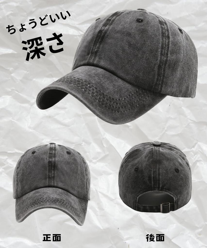 Кепка-бейсболка Capprecier из стираного хлопка - Хаки, защита от УФ, регулируемая, унисекс