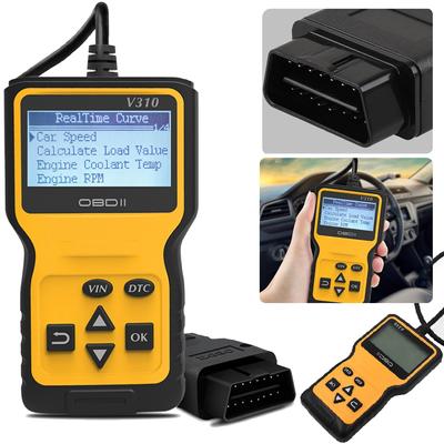 Сканер OBD2 Считыватель кодов OBD и инструменты сканирования Автомобильный диагностический сканер двигателя для всех автомобилей с протоколом OBDII