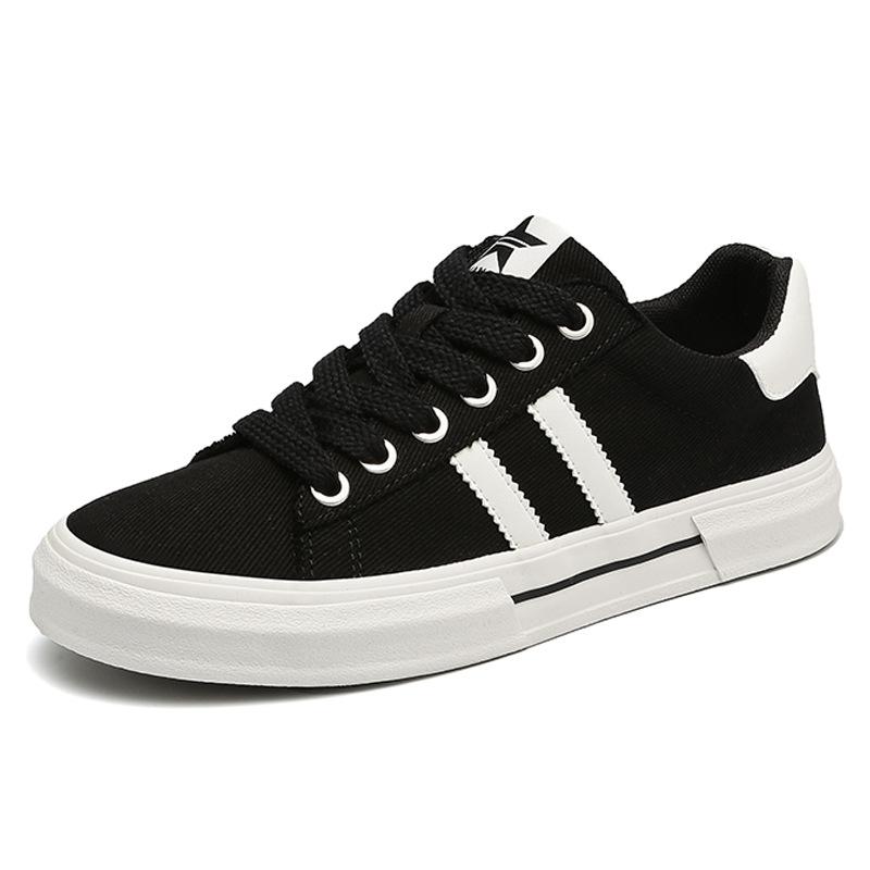 New Spring Mens Shoes Korean Niche Design Versatile Men's Canvas Shoes Light Luxury Highend Laceup Shoes